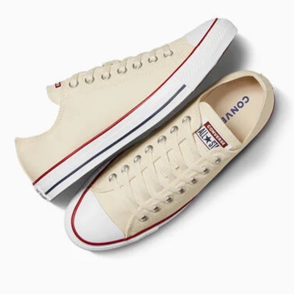 Brand new! White converse sneakers
